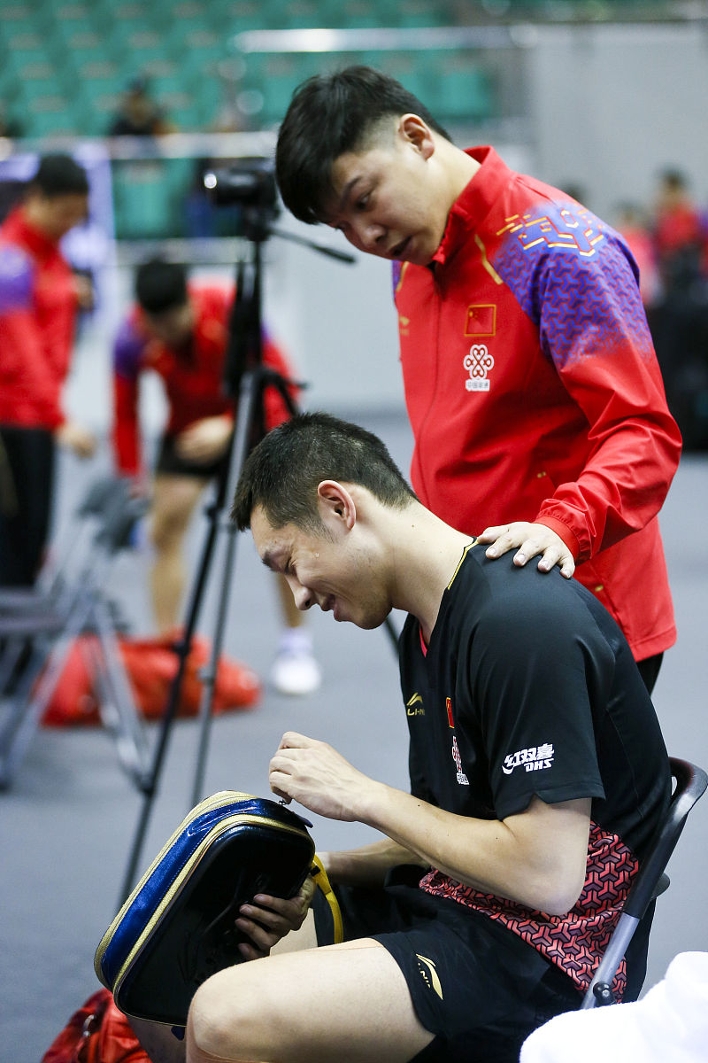 奥地利队鏖战韩国队,许昕状态火热 奥地利队鏖战韩国队,许昕状态火热